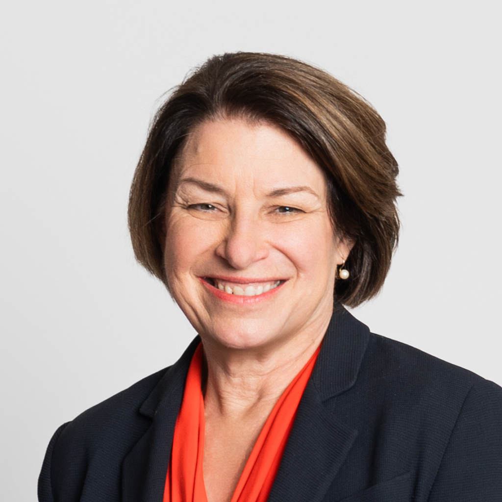 Headshot of Amy Klobuchar