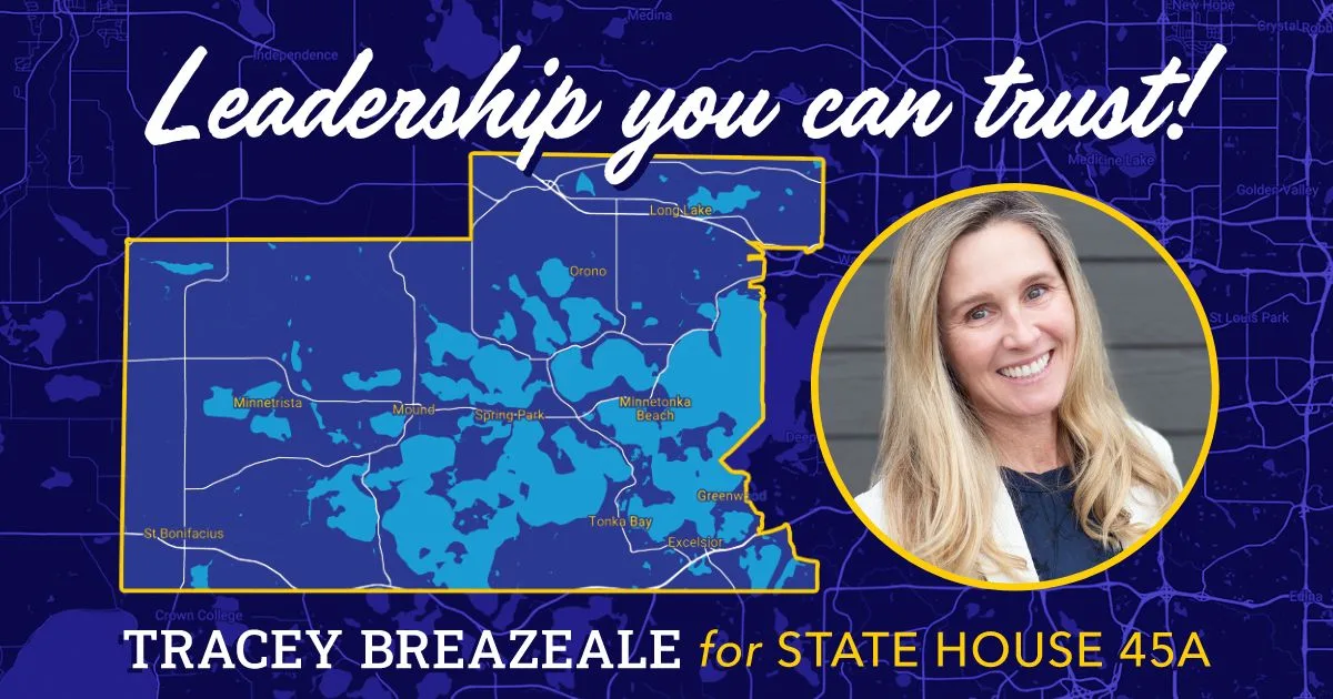 About Tracey Breazeale, Candidate for Minnesota House 45A