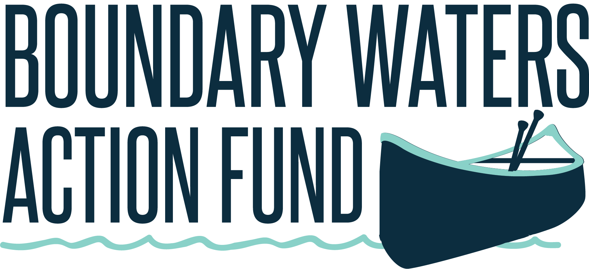 Boundary Waters Action Fund Canoe Logo